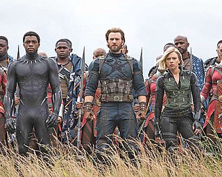 The Avengers (Robert Downey Jr., Chris Hemsworth, Mark Ruffalo) have triumphed over Loki (Tom Hiddleston), but now they’ll face Ultron – and nothing could prepare them for Thanos (Josh Brolin). "Avengers: Endgame" opens April 26.