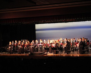 Neighbors | Abby Slanker.The Canfield High School Concert Band, under the direction of Mike Kelly, took a bow after performing at the Winter Concert on March 5.
