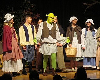 Neighbors | Jessica Harker .Poland High School students performed Shrek the Musical, premiering April 4 at the school.