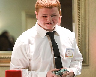  ROBERT K.YOSAY  | THE VINDICATOR..Trumbull Children Services Rising up - Moving On to honor those who have overcome problems in their life or stepped up to help children.at  CimineroÕs Banquet Hall in Niles..Award Winner- Nathan Payne