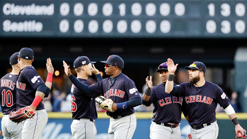 The Cleveland Indians ended a nine-game road trip with a 1-0 victory over the Seattle Mariners. Pitcher Carlos Carrasco fanned 12.