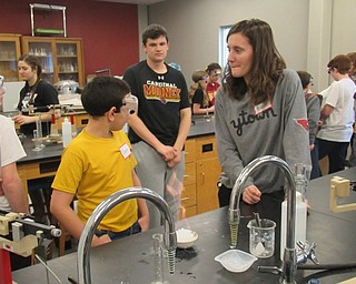 Neighbors | Jessica Harker .More than 50 high school students at Mooney came to the school on their day off as volunteers for the school's annual fifth- and sixth-grade day on March 29.