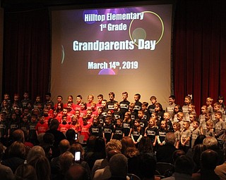 Neighbors | Abby Slanker.Hilltop Elementary School first-graders, under the direction of music teacher Stephanie Summers, performed the musical portion of the school’s annual Grandparents Day on March 14.