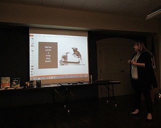 Neighbors | Jessica Harker.Librarian Cindy Christani hosted the first Smart Voice Assistants class at the Boardman library April 18 where she taught community members about the Amazon Echo and hooking up your house as a smart house.