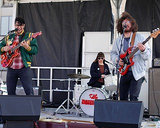 The Dreemers perform at the Summit's 330 Stage during Federal Frenzy on Saturday. EMILY MATTHEWS | THE VINDICATOR