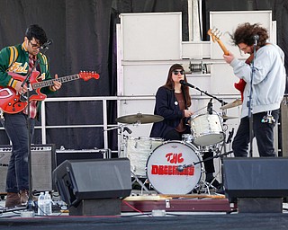 The Dreemers perform at the Summit's 330 Stage during Federal Frenzy on Saturday. EMILY MATTHEWS | THE VINDICATOR