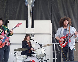 The Dreemers perform at the Summit's 330 Stage during Federal Frenzy on Saturday. EMILY MATTHEWS | THE VINDICATOR