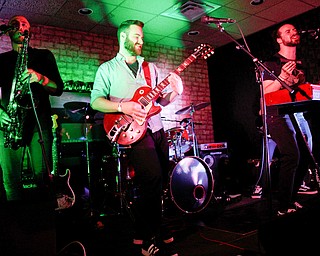 The Frank Toncar Project performs in The Federal during Federal Frezny on Saturday night. EMILY MATTHEWS | THE VINDICATOR
