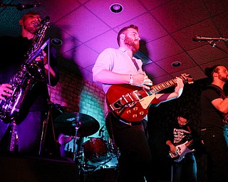 The Frank Toncar Project performs in The Federal during Federal Frezny on Saturday night. EMILY MATTHEWS | THE VINDICATOR