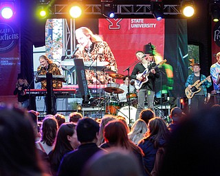 Spirit of the Bear performs at Penpro Main Stage during Federal Frezny on Saturday night. EMILY MATTHEWS | THE VINDICATOR