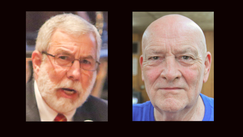 Two Mahoning Valley Vietnam War veterans, Roger Bacon, of Lisbon, above left, who served in the Marine Corps, and Thomas Leetch, of East Palestine, who served in the Army, will be inducted into the Ohio Veterans Hall of Fame for Valor Friday in recognition of bravery in combat. They are among 22 in the Class of 2019.