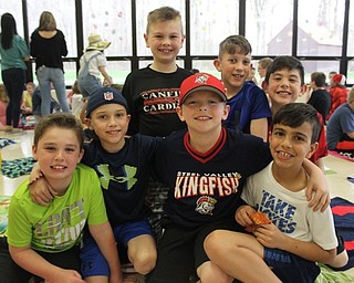 Neighbors | Abby Slanker.A group of Hilltop Elementary School third-grade students enjoyed a picnic-style lunch during the school’s annual Fun in the Sun Day on April 18.
