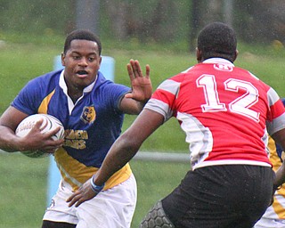 William D. Lewis The Vindicatoir  East's Jarail Jenkins(10) runs past Chaney'Christian Jones(12)