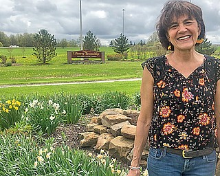 Since 2001, Liberty in Bloom has strived to beautify the township one flower bed at a time. The volunteer-driven group has begun making preparations for the year and has done some landscaping work near the Interstate 80 exit and entrance ramps. The group maintains 26 flower beds throughout Liberty Township.