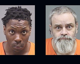 A Mahoning County grand jury indicted Leonard Carter, left, on two counts of attempted murder and two counts of felonious assault, and Kirk Miller, on a felonious assault charge.
