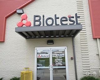 Neighbors | Jessica Harker.Biotest plasma donation center at 6000 Mahoning Ave. in the Austintown plaza collects plasma that is used to create life saving medicine for people nation wide.