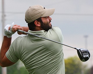 William D. Lewis The vindicator Griffin Todd tees off at Firestone Farms during GGOV action 5-17-19.