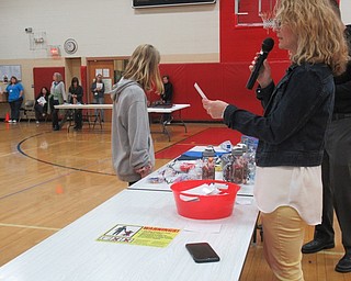 Neighbors | Jessica Harker.Canfield Middle School students who spoke with representatives from all five career fields were entered to win prizes organized by the school's PTA May 13.