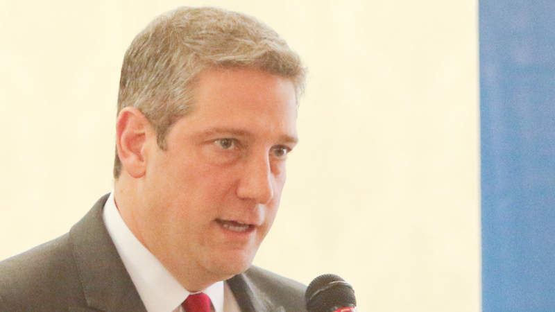 U.S. Rep. Tim Ryan of Howland, D-13th, gets the chance to share his vision for the U.S. if elected president at 7 p.m. Sunday night at a CNN town hall appearance.