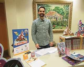 Neighbors | Jessica Harker.Author and Illistrator of "What a Mess" Keith Allen was presenting selling and signing copies of his book at the annual Children's Reading Festival April 27 at Fellows Riverside Garden.