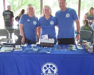 Neighbors | Jessica Harker .Busters Brigade, a new organization created in October 2018, was present at the Boardman Park for the annual Adopt-A-Palooza.