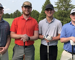 Here are the S.A.L. Leetonia Needy Children's Christmas Fund winners.
From left, Joey Shushok, Nolan Snyder, Cade Kreps and Nick Wiery