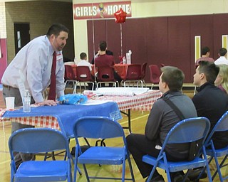 Neighbors | Jessica Harker.Students at St. Charles School met with alumni from accross the area for their first Career Day event in more than 10 years.