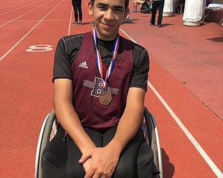 NEIGHBORS l SUBMITTED.Micah Beckwith is pictured at the OHSAA State Championship, where he was awarded All-Ohio honors.