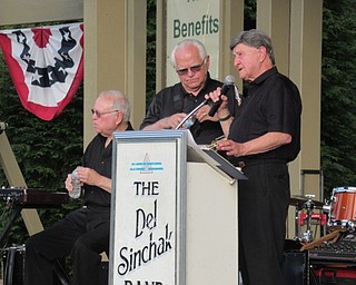 Neighbors | Jessica Harker.Members of the Del Sinchak band performed for community members gathered at the Boardman Park June 6 for the first performance of the park's Music in the Park series.