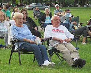 Neighbors | Jessica Harker.Community members gathered at Boardman Park June 6 to listen to the first performance of the Music in the Park series.