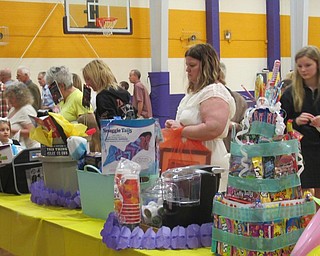 Neighbors | Jessica Harker.A basket raffle was organized May 3 at St. Christine's school during their annual Grandparents Day to raise money to fund the event in the future.
