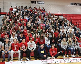 Neighbors | Abby Slanker.Canfield High School seniors celebrated National College Decision Day by wearing a shirt or hat with the college, university, service branch, trade school, union, etc., that they had selected on May 1.
