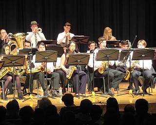 Neighbors | Jessica Harker.Jazz band members performed for the community at Poland Seminary High School on May 14 for the school's annual spring concert.