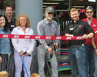 Neighbors | Jessica Harker.Ace Hardware owner David Coie cut the ribbon outside of his third Ace Hardware store officially opening the new Boardman location.