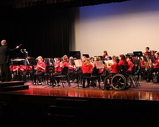 Neighbors | Abby Slanker.Canfield Village Middle School Band Director James Volenik directed the sixth-grade band at the school’s annual Spring Concert at the Canfield High School on May 8.