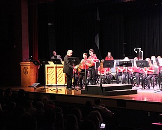 Neighbors | Abby Slanker.Canfield Village Middle School eighth-grade band members performed jazz improv solos at the school’s annual Spring Concert on May 8.