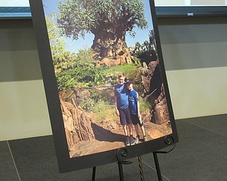 Neighbors | Jessica Harker.Photos of Connor and Spencer Hoit were placed throughout MCCTC at the schools Celebration of Life event May 22, honoring Connor who will complete his last treatment for Acute Lymphoblastic Leukemia.