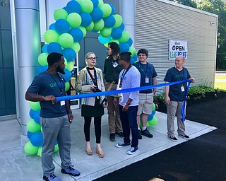 Leaf Relief, the first medical marijuana dispensary in Mahoning County, had its grand opening today.