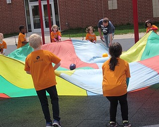 Neighbors | Jessica Harker .Kindergarteners participated in Austintown Elementary School's annual Fun Day May 15.