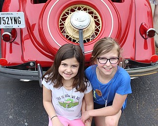 Neighbors | Abby Slanker.Two Hilltop Elementary School second-grade students were able to get an up-close look at a 1935 Ford Deluxe Coup at the school’s annual Vehicle Career Day on May 17.
