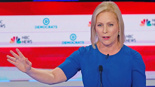 U.S. Sen. Kirsten Gillibrand of New York, a 2020 Democratic presidential candidate, will campaign Thursday in Youngstown as part of six-city, two-day “Trump Broken Promises Tour.” Gillibrand will have a roundtable with elected officials and activists to discuss outsourcing and layoffs experienced by the community from 1:30 to 2:45 p.m. at Cassese’s MVR, 410 N. Walnut St.