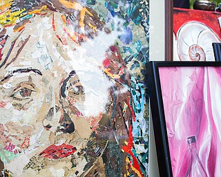 Some of the art created by Heidi Larew’s art therapy patients. Larew is a certified art therapist and supervisor recently hired by Alta Behavioral Healthcare of Youngstown to oversee art therapy courses, which will be supported by HELMS Foundation fundraising.