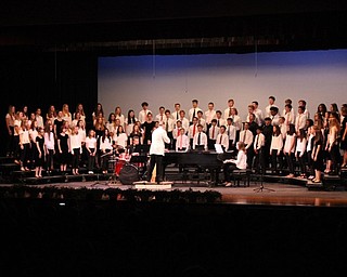 Neighbors | Abby Slanker.The Canfield Village Middle School eighth-grade choir, under the direction of Tom Scurich, sang “Gloria In Excelsis” at the school’s annual spring concert on May 21.