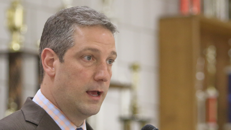 U.S. Rep. Tim Ryan of Howland, D-13th, raised nearly $900,000 for his presidential campaign. He said he's not disappointed with his fundraising, and he will likely appear in the next Democratic primary debate July 30-31 in Detroit.