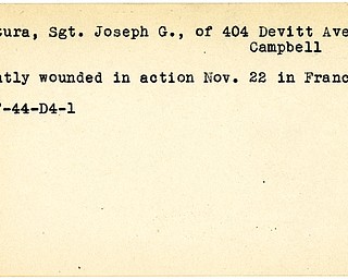 World War II, Vindicator, Joseph G. Makatura, Campbell, wounded, France, 1944