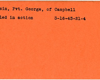 World War II, Vindicator, George Maksin, Campbell, killed, 1943