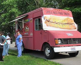 Neighbors | Jessica Harker .The Little Red Food Truck visited Beeghly Oaks June 19 for their annual Community Day event.