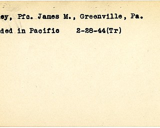 World War II, Vindicator, James M. Carley, Greenville, wounded, Pacific, 1944, Trumbull