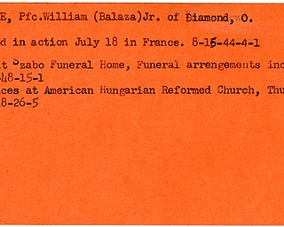 World War II, Vindicator, William Chepke Jr, Diamond, killed, France, 1944, 1948