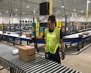Area news media are touring Amazon’s North Jackson delivery center as part of the facility's grand opening.
